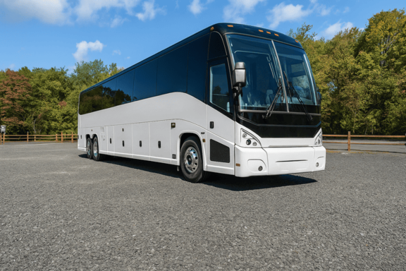 Coach Bus Alpharetta 56 Passenger Charter Bus