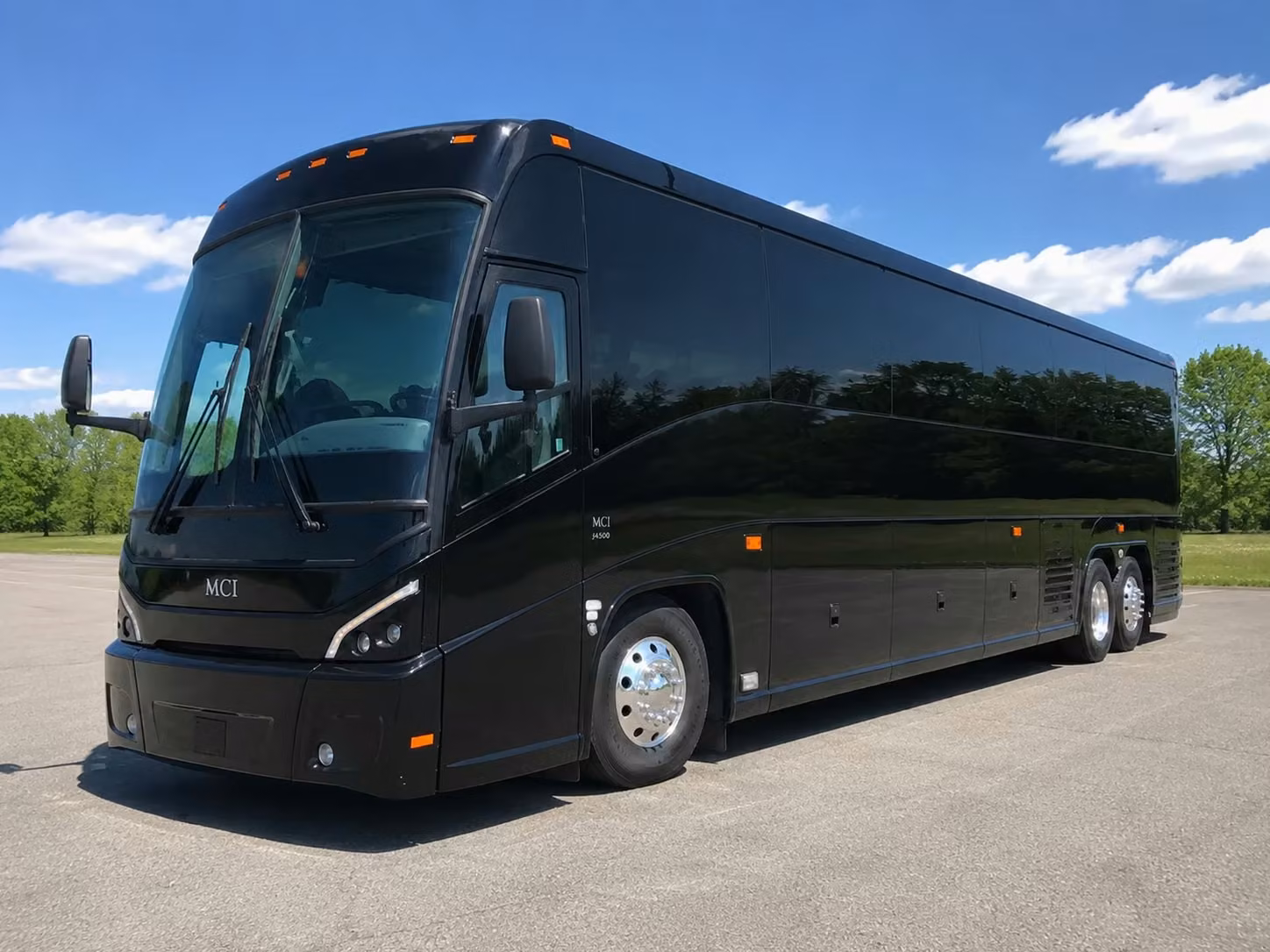 56 passenger charter bus