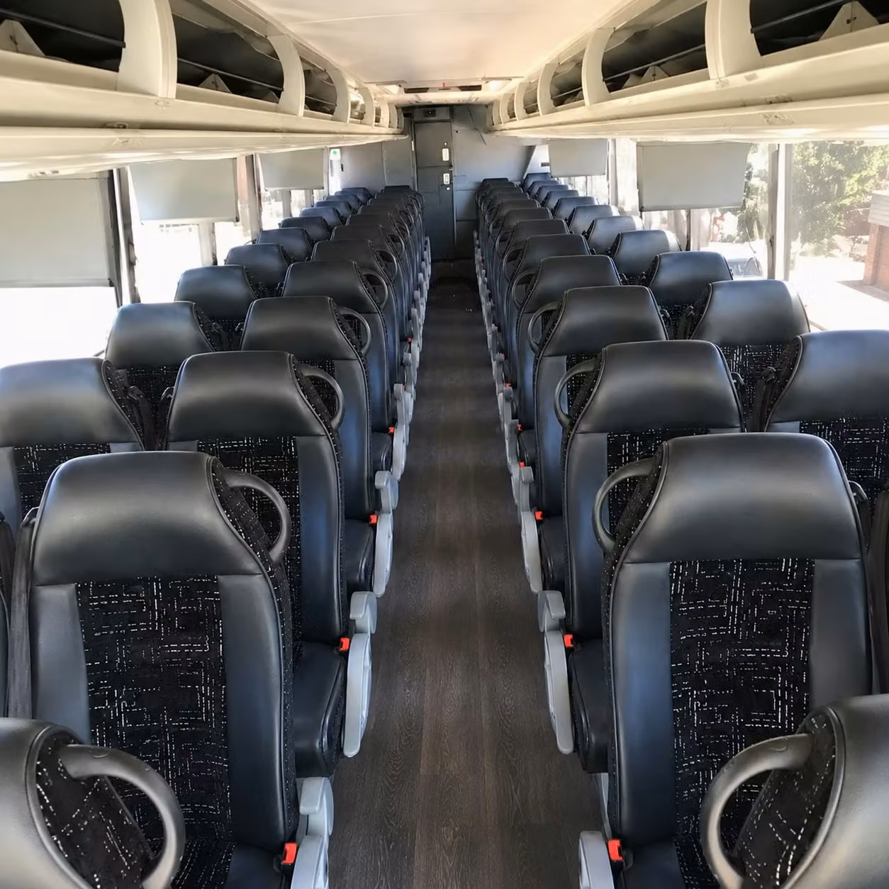charter buses for large alpharetta wedding guest lists