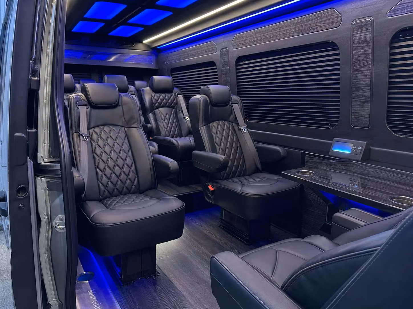 sprinter van transportation for groups and events across alpharetta