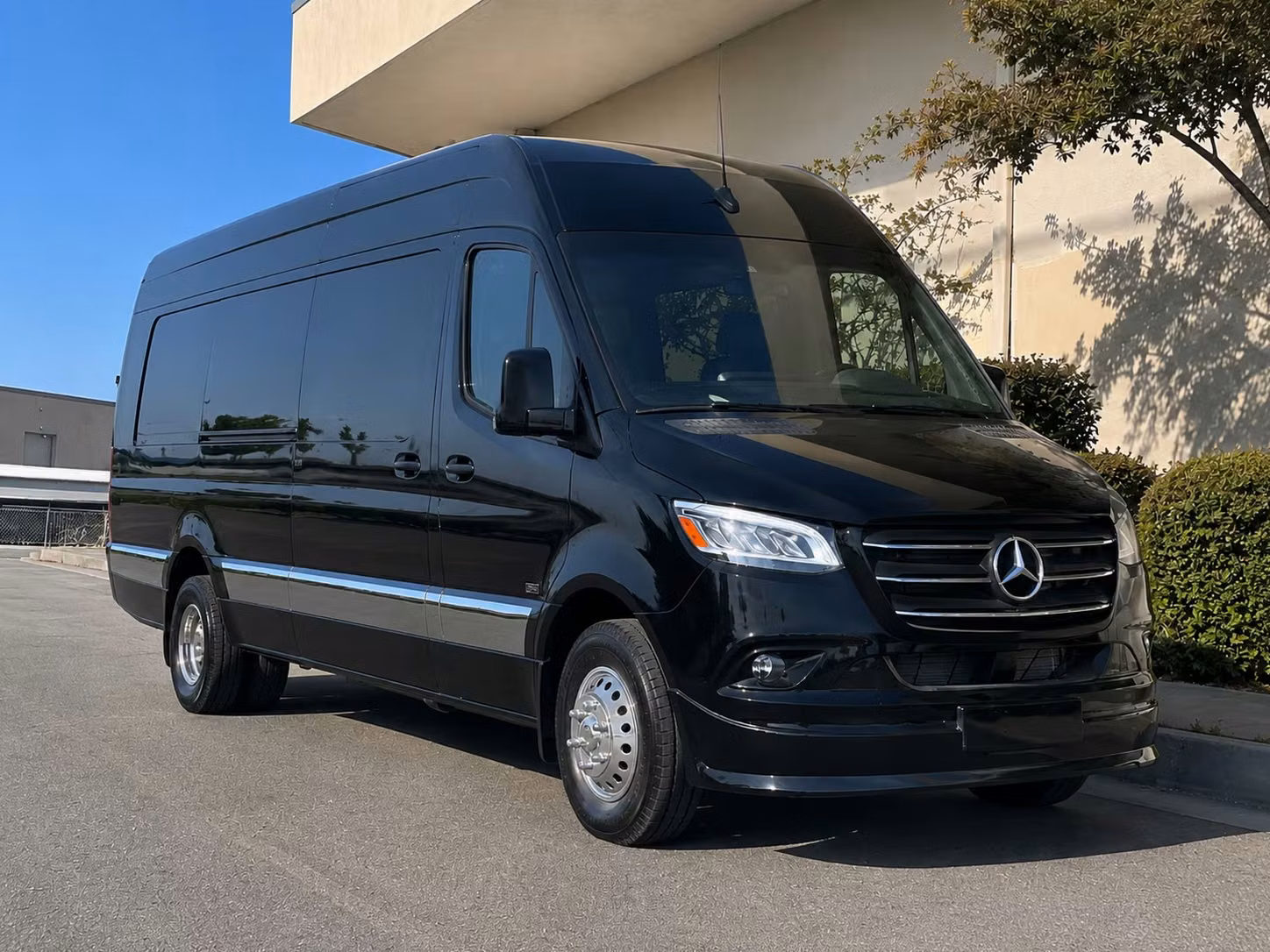 sprinter van with driver