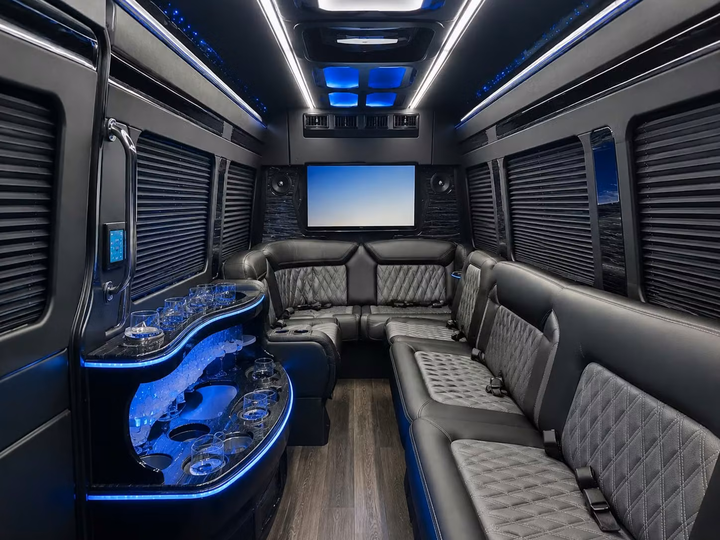 sprinter vans and minibuses for alpharetta wedding day logistics